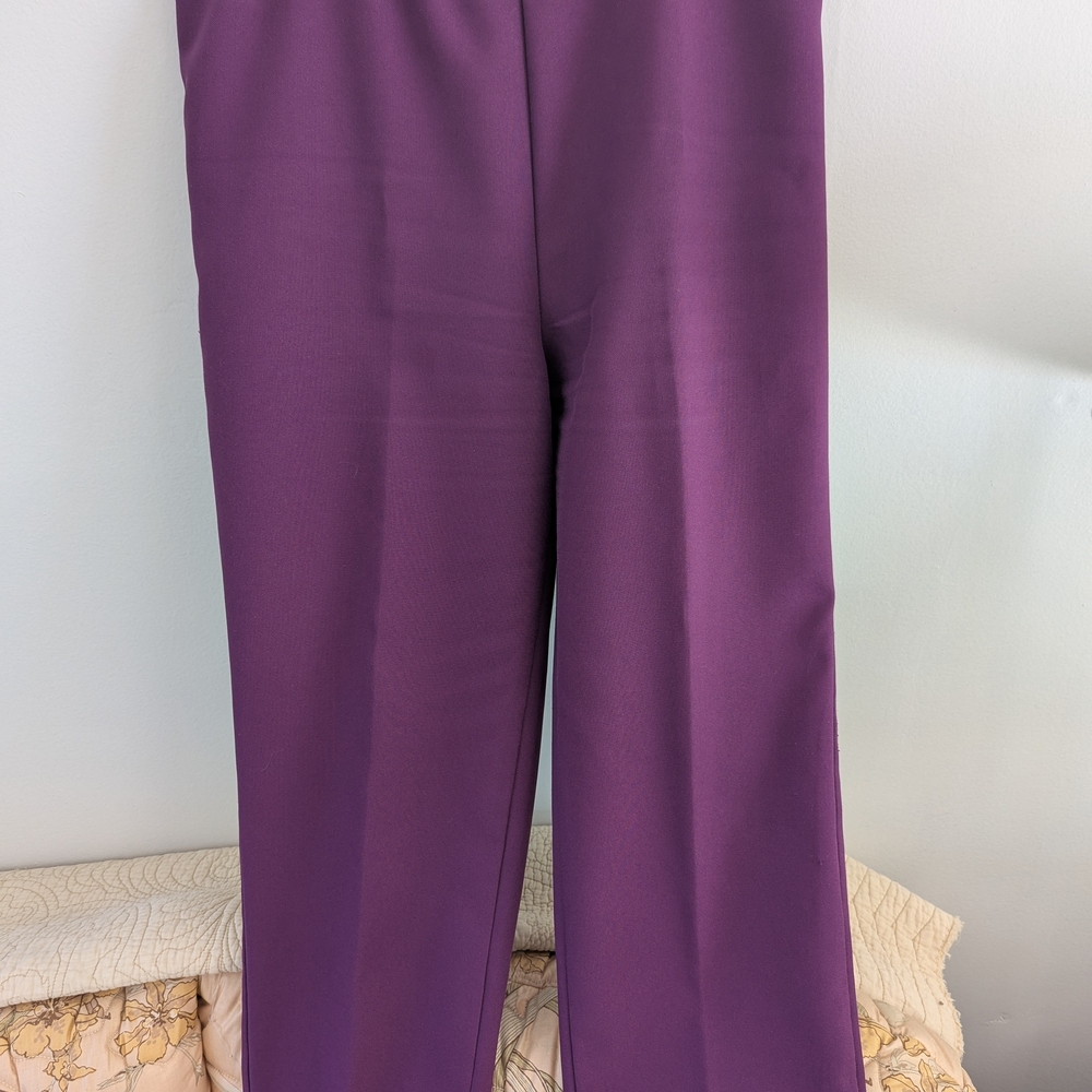 Elegant Purple Women's Pants